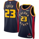 Draymond Green Golden State Warriors #23 Navy 2024-25 City Edition Stitched