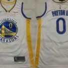 Gary Payton II Golden State Warriors #0 White Association Edition Stitched Jersey