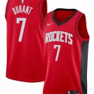 Kevin Durant Houston Rockets #7 Red Nike Icon Edition Jersey Stitched