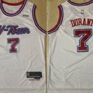 Kevin Durant Houston Rockets #7 White 2024-25 Stitched Jersey