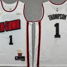 Amen Thompson Houston Rockets #1 White 2024-25 City Edition Jersey Stitched