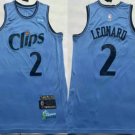 Kawhi Leonard Los Angeles Clippers #2 Light Blue 2024 City Icon Sponsor Swingman Jersey