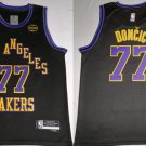 Luka Doncic Los Angeles Lakers #77 Black 2025 Stitched Jersey