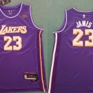 LeBron James Men's Los Angeles Lakers #23 Purple 2025 Statement Edition Stitched Jersey