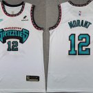 Ja Morant Memphis Grizzlies #12 White 2024/25 Classic Edition Swingman Stitched Jersey