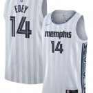 Zach Edey Men's Memphis Grizzlies #14 Gray 2025-26 City Edition Swingman Stitched Jersey