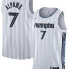 Santi Aldama Men's Memphis Grizzlies #7 Gray 2025-26 City Edition Swingman Jersey Stitched