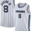 Jaren Jackson Jr. Men's Memphis Grizzlies #8 Gray 2025-26 City Edition Swingman Stitched Jersey