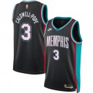 Kentavious Caldwell-Pope Men's Memphis Grizzlies #3 Black 2025 Classic Edition Stitched Jersey