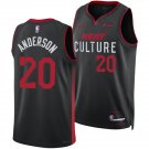 Kyle Anderson Men's Miami Heat #20 Black 2025 City Edition Stitched Jersey