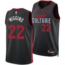 Andrew Wiggins Men's Miami Heat #22 Black 2025 City Edition Stitched Jersey