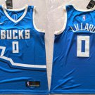 Damian Lillard Men's Milwaukee Bucks #0 Royal 2024 Stitched Jersey