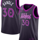 Julius Randle Men's Minnesota Timberwolves #30 Purple 2025-26 City Edition Stitched Jersey