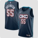 Isaiah Hartenstein Men's Oklahoma City Thunder #55 Navy 2025-26 City Edition Swingman Stitched