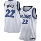 Franz Wagner Men's Orlando Magic #22 White 2025 Association Edition Stitched Jersey