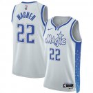 Franz Wagner Men's Orlando Magic #22 Silver 2025-26 City Edition Stitched Jersey