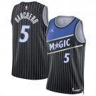 Paolo Banchero Men's Orlando Magic #5 Black 2025 Statement Edition Stitched