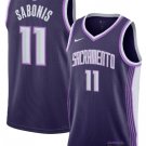 Domantas Sabonis Men's Sacramento Kings #11 Purple 2025-26 City Edition Swingman Stitched Jersey