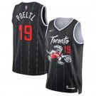 Jakob Poeltl Men's Toronto Raptors #19 Black 2025-26 City Edition Stitched Jersey