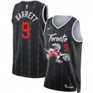 RJ Barrett Men's Toronto Raptors #9 Black 2025-26 City Edition Stitched Jersey