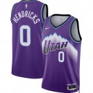 Taylor Hendricks Men's Utah Jazz #0 Purple 2025 Icon Edition Stitched