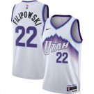 Kyle Filipowski Men's Utah Jazz #22 White 2025 Association Edition Stitched