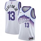 Walter Clayton Jr. Men's Utah Jazz #13 White 2025 Association Edition Stitched