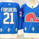 Peter Forsberg Colorado Avalanche #21 Blue 2025 Stitched Jersey Alternate