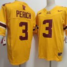 Koi Perich Minnesota Golden Gophers #3 Yellow F.U.S.E. Stitched Jersey