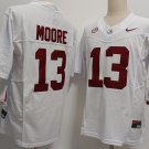 Malachi Moore Alabama Crimson Tide #13 White F.U.S.E Jersey Stitched