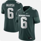 Nick Marsh Michigan State Spartans #6 Stitched Jersey Green