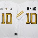 Haynes King Jersey #10 Georgia Tech 2025 Limited Stitched White