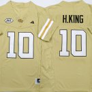 Haynes King Jersey #10 Georgia Tech 2025 Limited Stitched Yellow