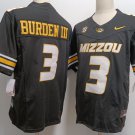 Luther Burden III #3 Memphis Tigers Black Stitched Jersey