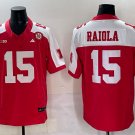 Dylan Raiola Nebraska Cornhuskers #15 Red Alternate F.U.S.E. Jersey Stitched