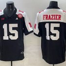 Tommie Frazier Nebraska Cornhuskers #15 Black Alternate F.U.S.E. Jersey Stitched
