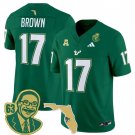 Byrum Brown South Florida Bulls #17 Green Stitched Jersey