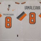 Nico Iamaleava Jersey Tennessee Volunteers #8 White F.U.S.E. Stitched