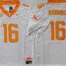 Peyton Manning Jersey Tennessee Volunteers #16 White Stitched