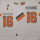 Peyton Manning Jersey Tennessee Volunteers #16 White F.U.S.E Stitched