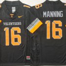 Peyton Manning Jersey Tennessee Volunteers #16 Black F.U.S.E Stitched