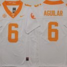Joey Aguilar Tennessee Volunteers #6 White Jersey Stitched