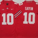 Julian Sayin Ohio State Buckeyes #10 Stitched Jersey Red