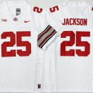Jackson Ohio State Buckeyes #25 F.U.S.E. Stitched Jersey White
