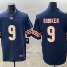 Brisker Jersey Chicago Bears #9 Navy Stitched
