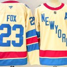 Adam Fox New York Rangers #23 Cream 2026 Winter Classic Stitched Jersey