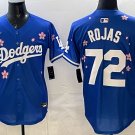 Miguel Rojas Jersey Los Angeles Dodgers #72 Royal 2025 Tokyo Series Limited Stitched