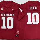 Marcel Reed Jersey Texas A&M Aggies Lions #10 Red 2025 F.U.S.E. Stitched