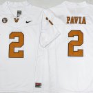 Diego Pavia Jersey Vanderbilt Commodores #2 F.U.S.E. Stitched White Gold