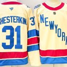 Igor Shesterkin New York Rangers #31 Cream 2026 Winter Classic Stitched Jersey